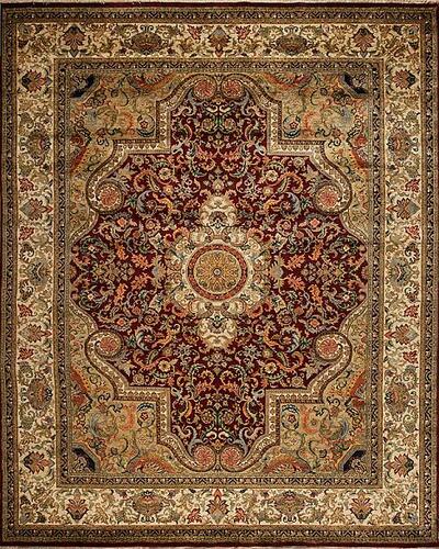 157798 Golden Age <br> Jewel Red Ivory  12.1 X 15.4